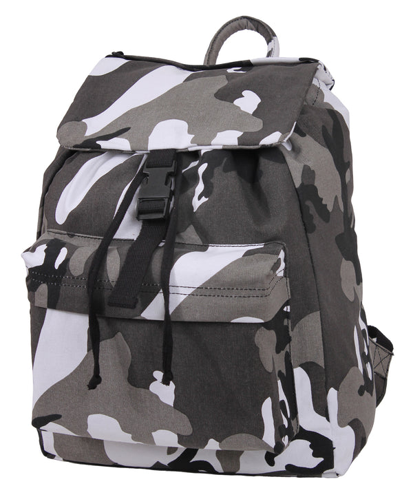 City Camouflage Canvas Daypack