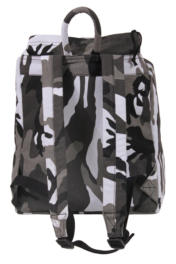 City Camouflage Canvas Daypack