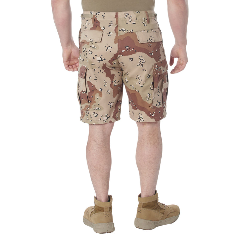 Camo BDU Shorts- Desert- Poly/Cotton