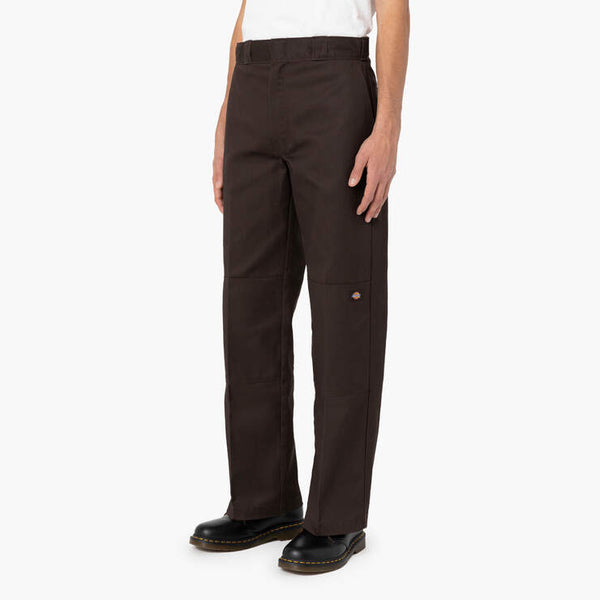 新品 36x32 ダークブラウン DICKIES ダブルニー LOOSE FIT DICKIES LOOSE FIT DOUBLE KNEE WORK PANTS DARK BROWN