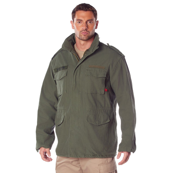 Vintage M-65 Field Jacket- OLIVE DRAB – The Surplus Guy