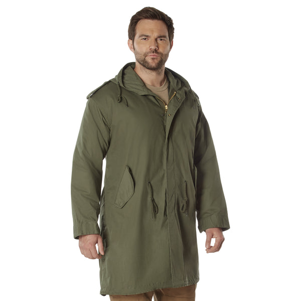 新品未使用 ROTHCO M-51 Fishtale Parka XL Rothco M-51 Fishtail Parka (Olive Drab) | All Security Equipment