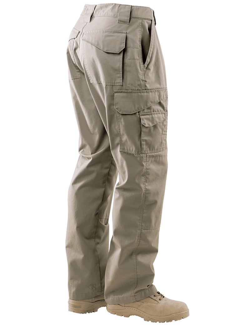 24-7 Series Tactical Pants- 6.5oz. 65/35 Polyester/Cotton Rip-Stop- Khaki