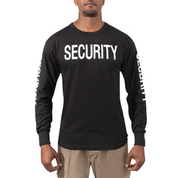 Long Sleeve Two-Sided Security T-Shirt
