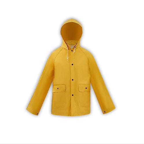 Heavy Weight Rain Suit-Jacket & Bib Overalls-  0.35mm