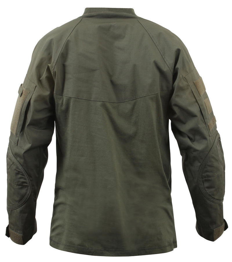 FR Fire Retardant Combat Shirt- Olive Drab