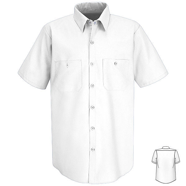 Red Kap Men's Industrial Work Shirt- SP24-  Short Sleeve