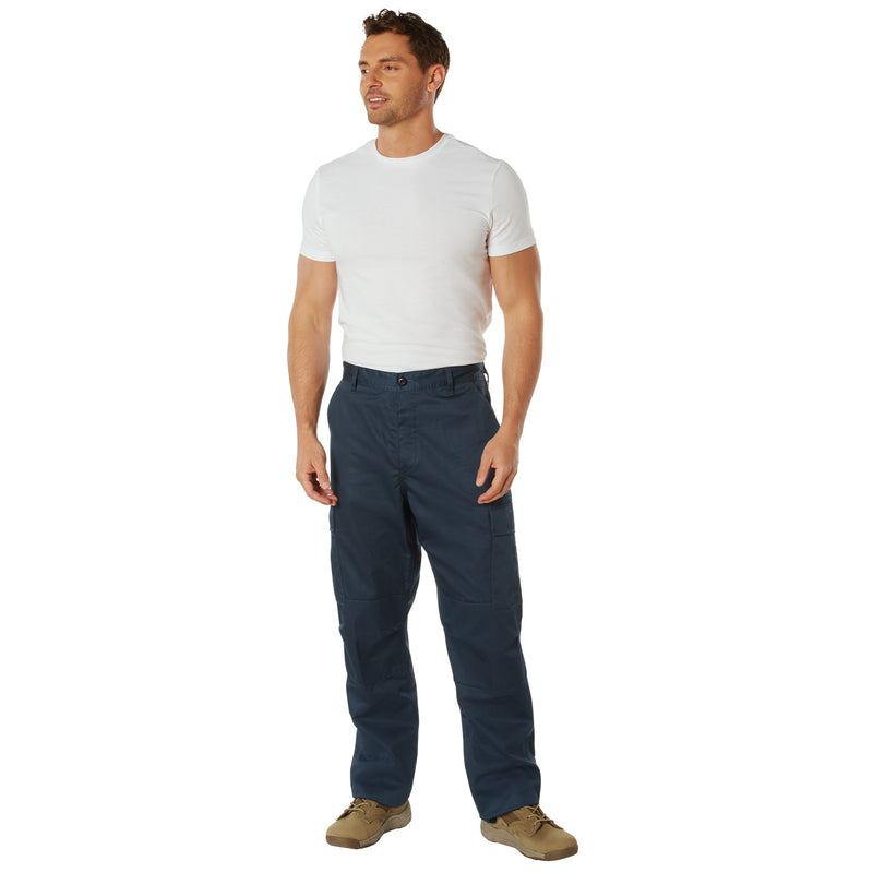 Rothco BDU Cargo Pants,Navy Blue,L - Walmart.com