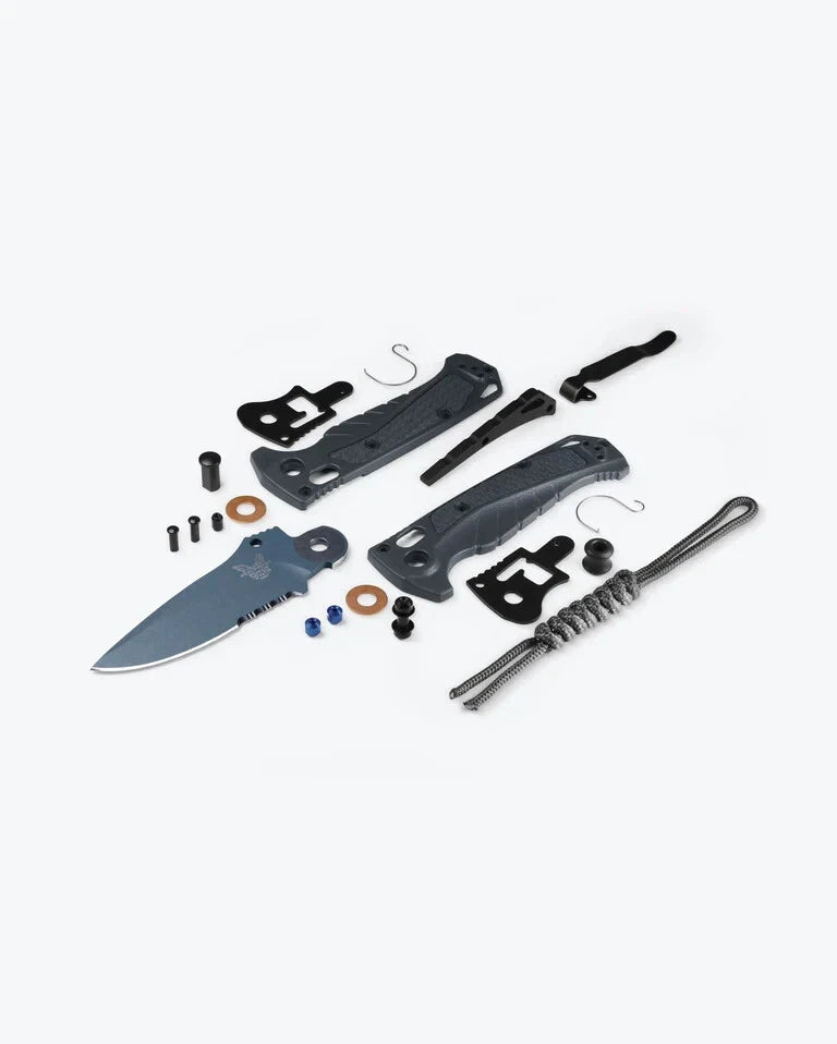 *NEW* BENCHMADE Mini Adira™ | Tempest Gray | Drop-Point- 18065SBT-01