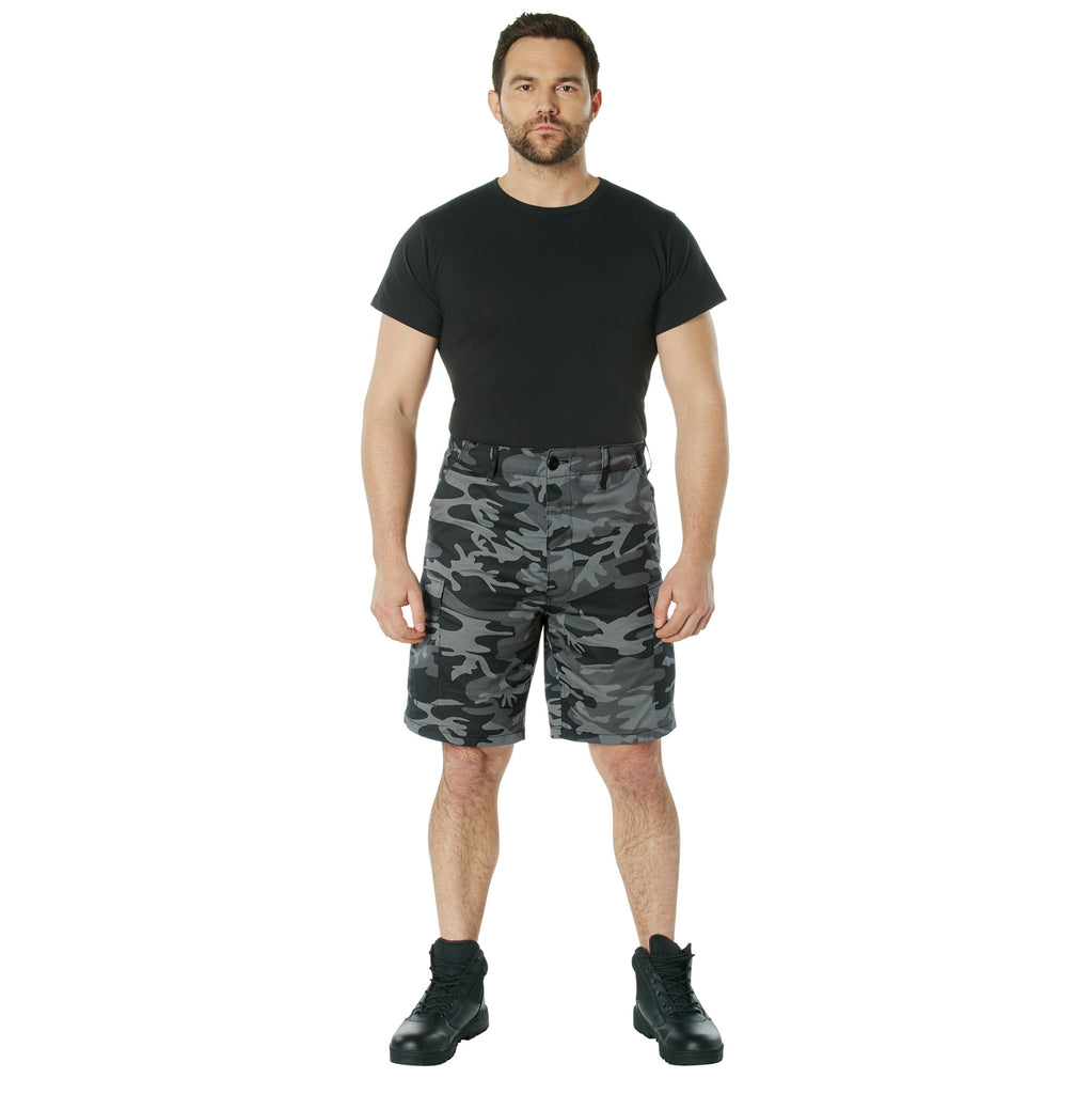 Camo BDU Shorts-Black Camo- Poly/Cotton – The Surplus Guy