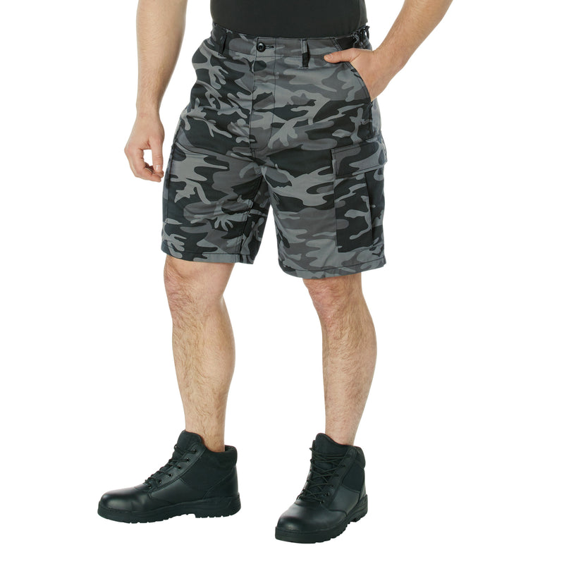 Ultra-Lite Black Camo Shorts - Black