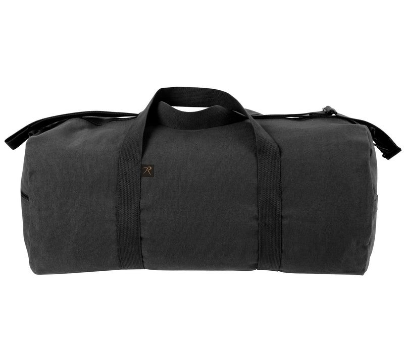 Heavy Weight Canvas Duffle Bag with Shoulder Strap