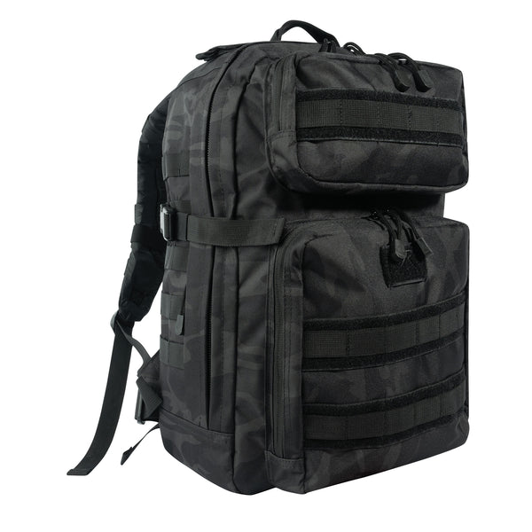 military gear black Rothco Fast Mover Tactical Backpack – The Surplus Guy