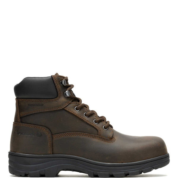 WOLVERINE- Men's Carlsbad Waterproof 6" Steel-Toe Work Boot- W231123
