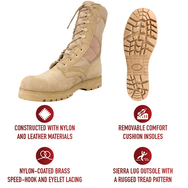 G.I. Type Sierra Sole Desert Tan Boot
