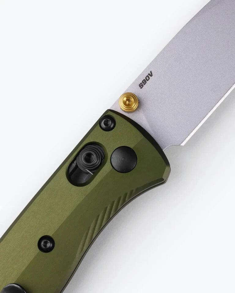 *NEW* BENCHMADE Mini Bugout® | Woodland Green | Drop-point- 533SL-10