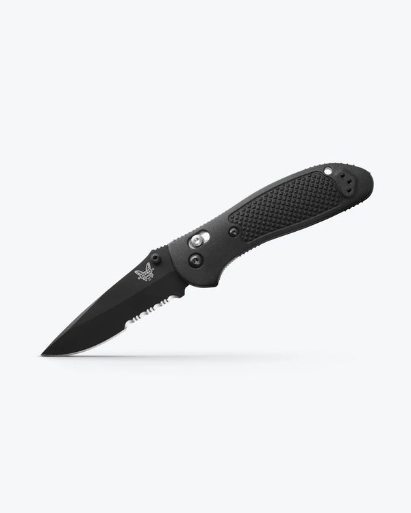 Benchmade- 551 Griptilian ComboEdge Black Blade