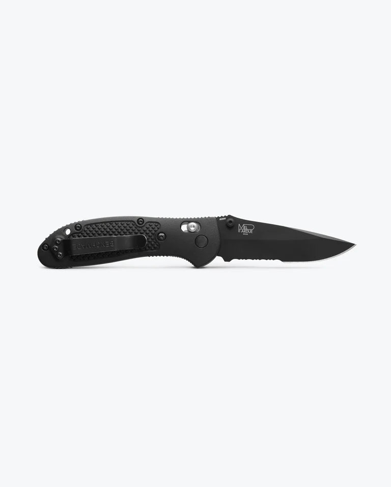 Benchmade- 551 Griptilian ComboEdge Black Blade