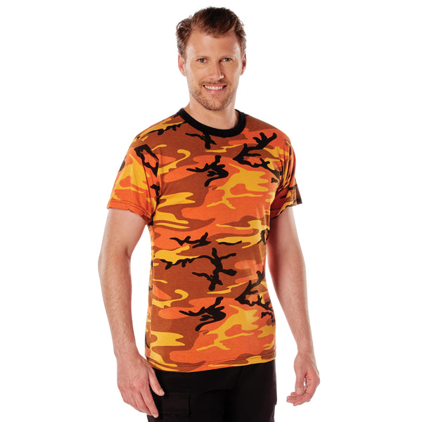 Savage Orange Camo T-Shirts