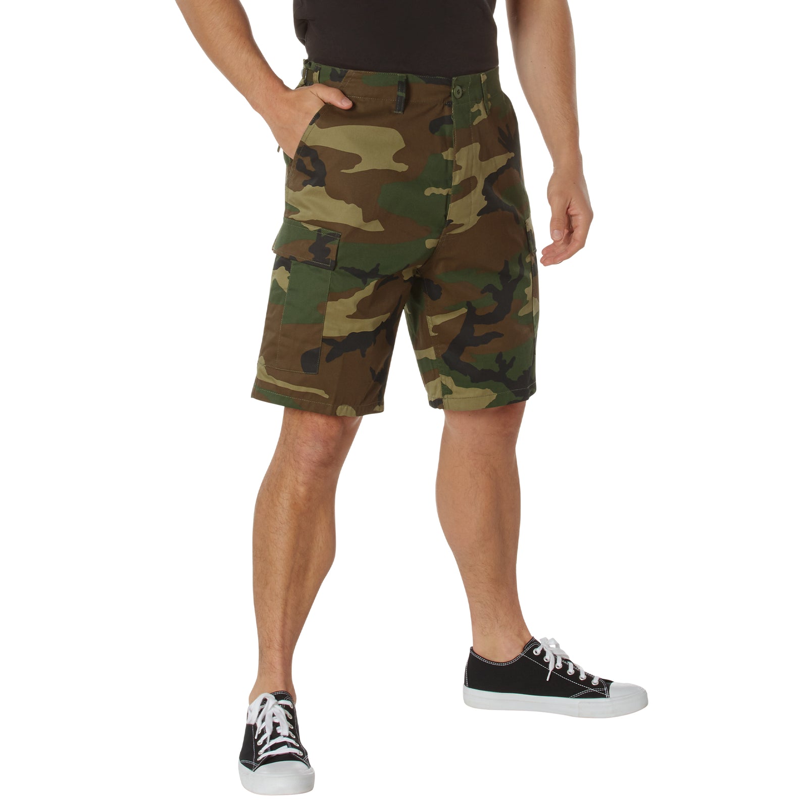 Camo BDU Shorts- Woodland- Poly/Cotton – The Surplus Guy