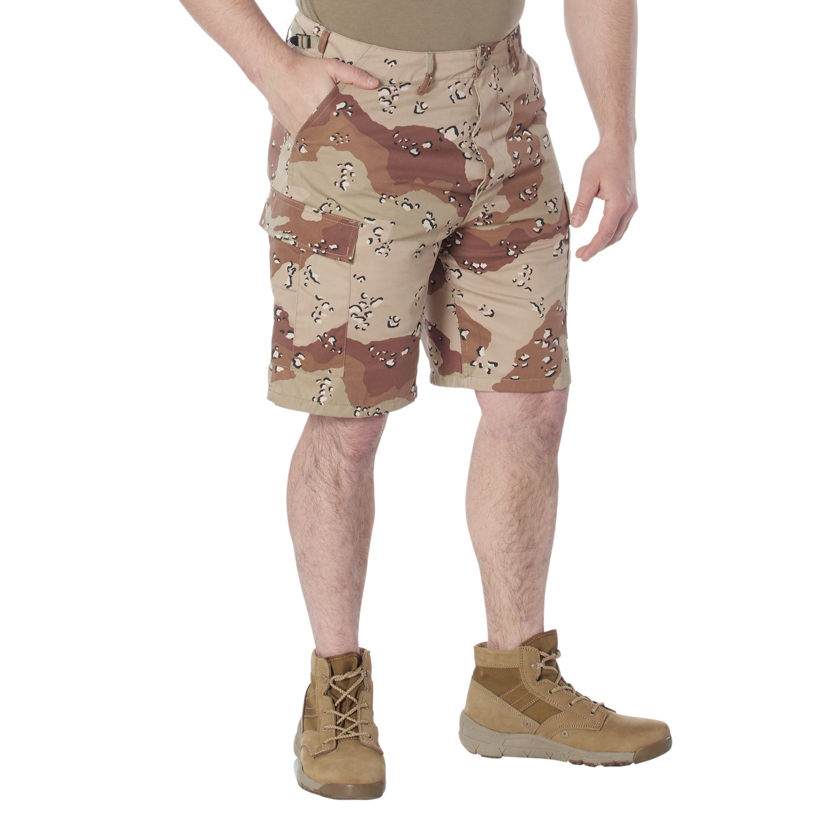 Camo BDU Shorts- Desert- Poly/Cotton – The Surplus Guy