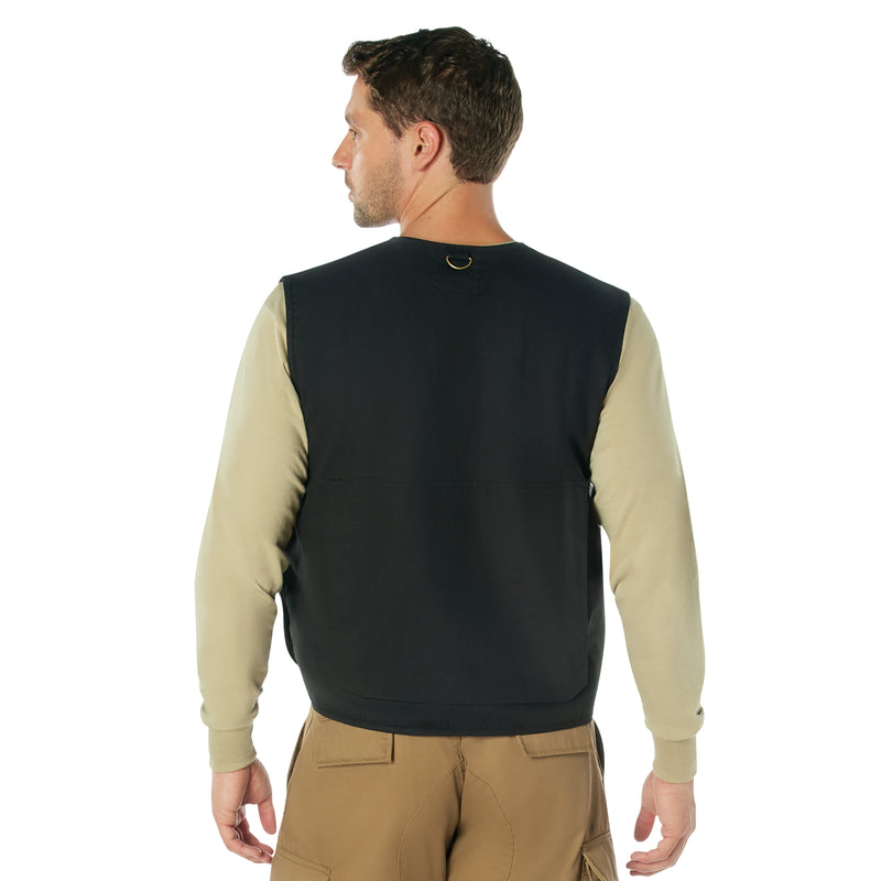 Uncle Milty Travel Vest-  BLACK