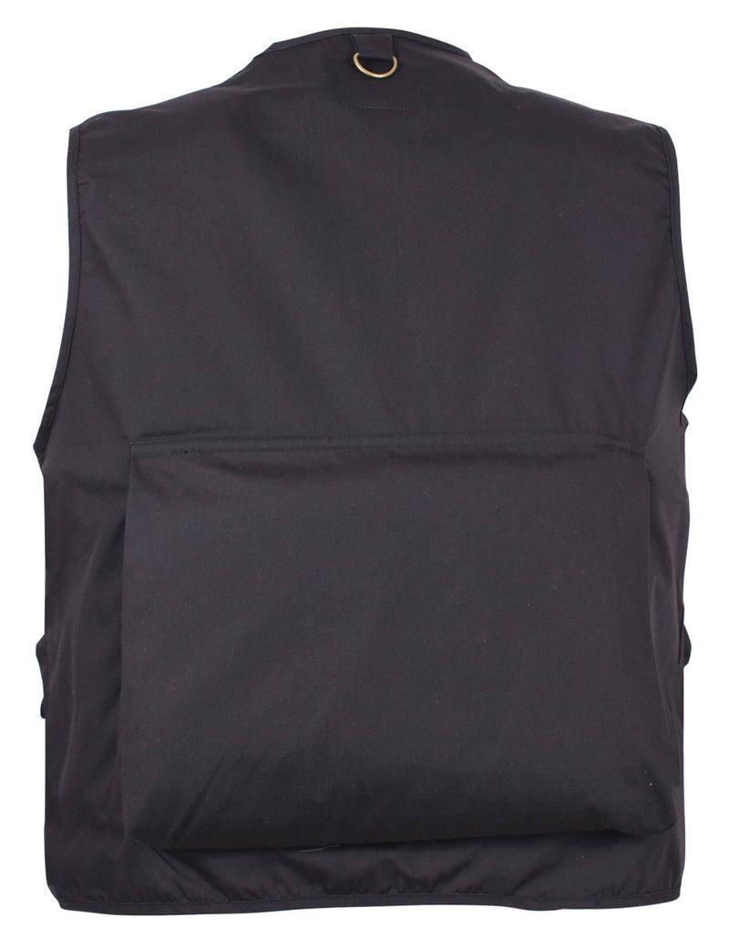 Uncle Milty Travel Vest-  BLACK