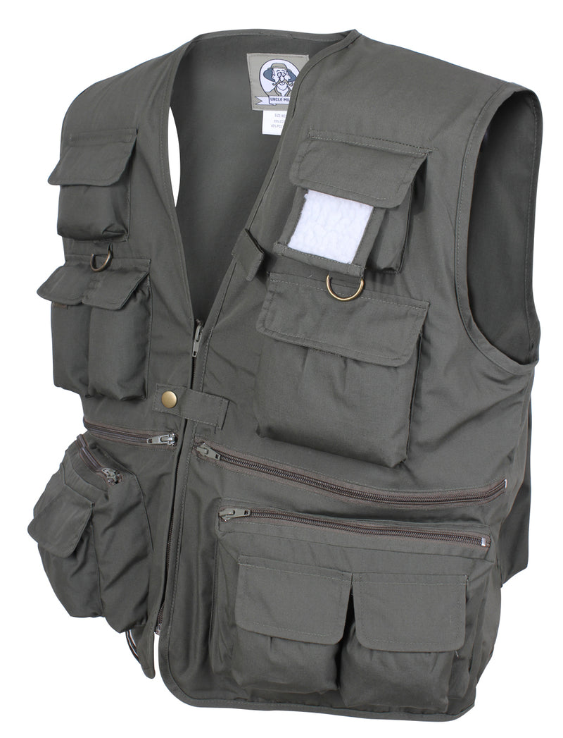 Uncle Milty Travel Vest-  OLIVE DRAB