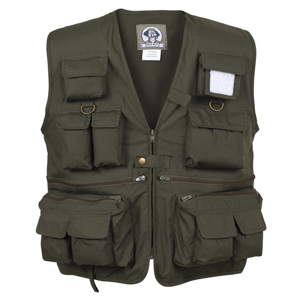 Uncle Milty Travel Vest-  OLIVE DRAB