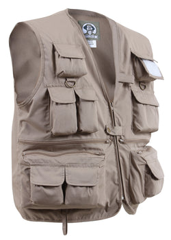 Uncle Milty Travel Vest-  KHAKI