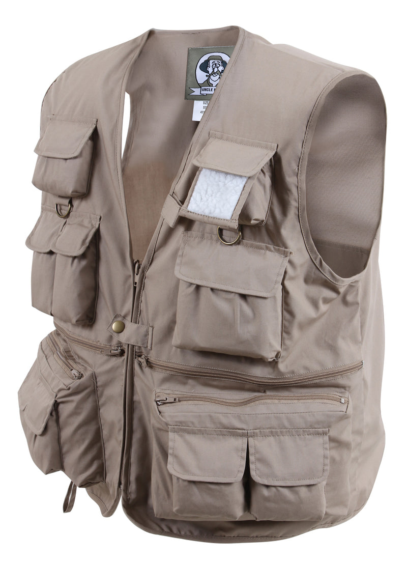 Uncle Milty Travel Vest-  KHAKI