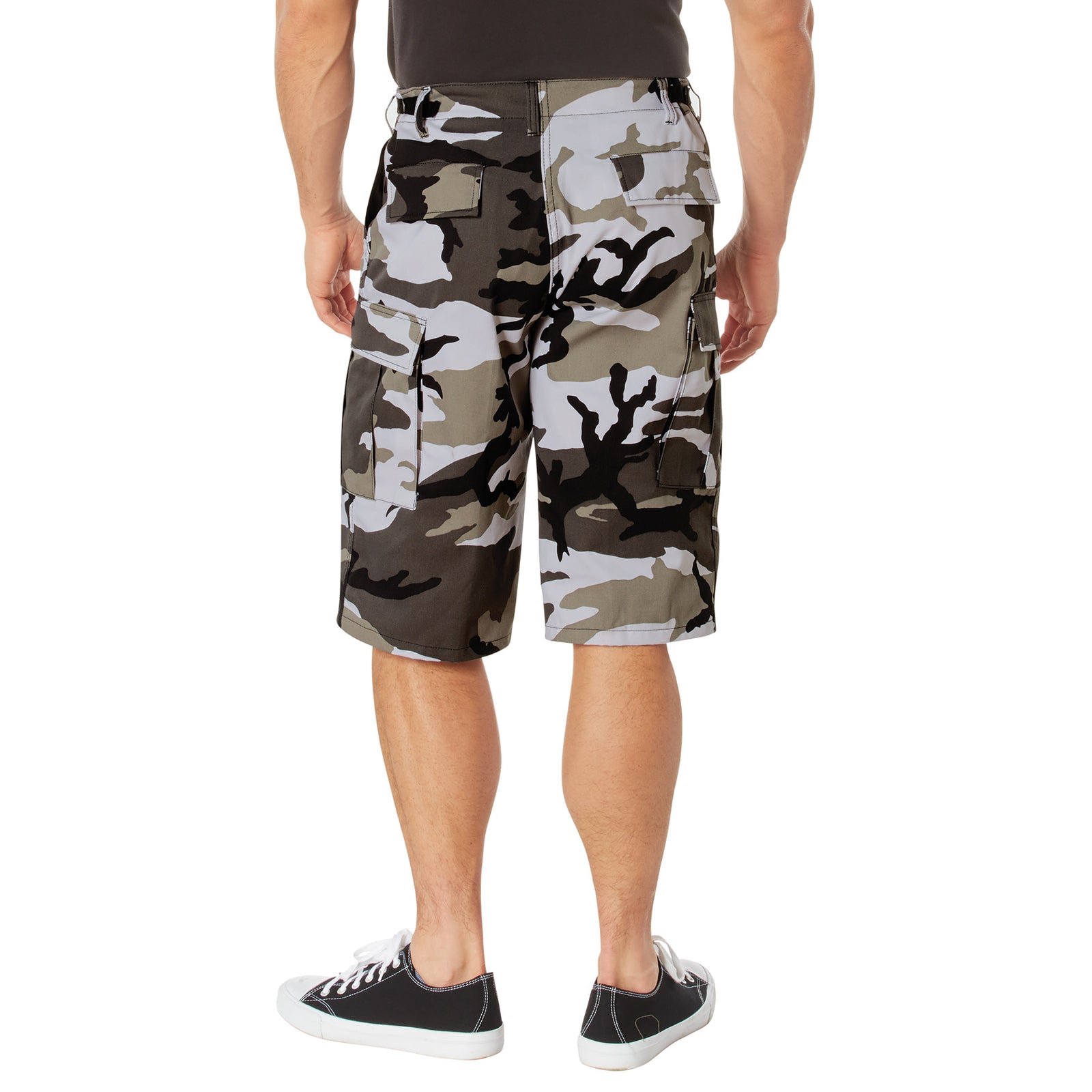 X-Long Fatigue Shorts- Urban City Camouflage – The Surplus Guy