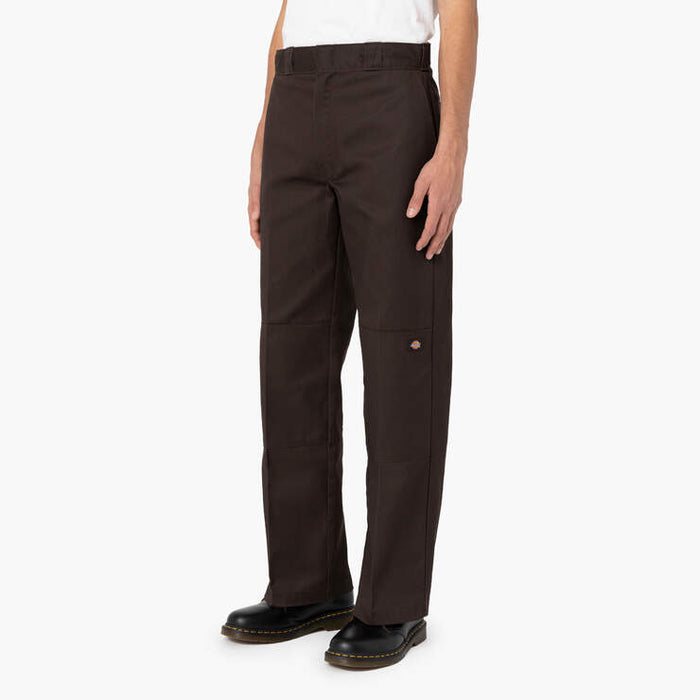 Dickies Loose Fit Double Knee Work Pants- 85283-DARK BROWN – The