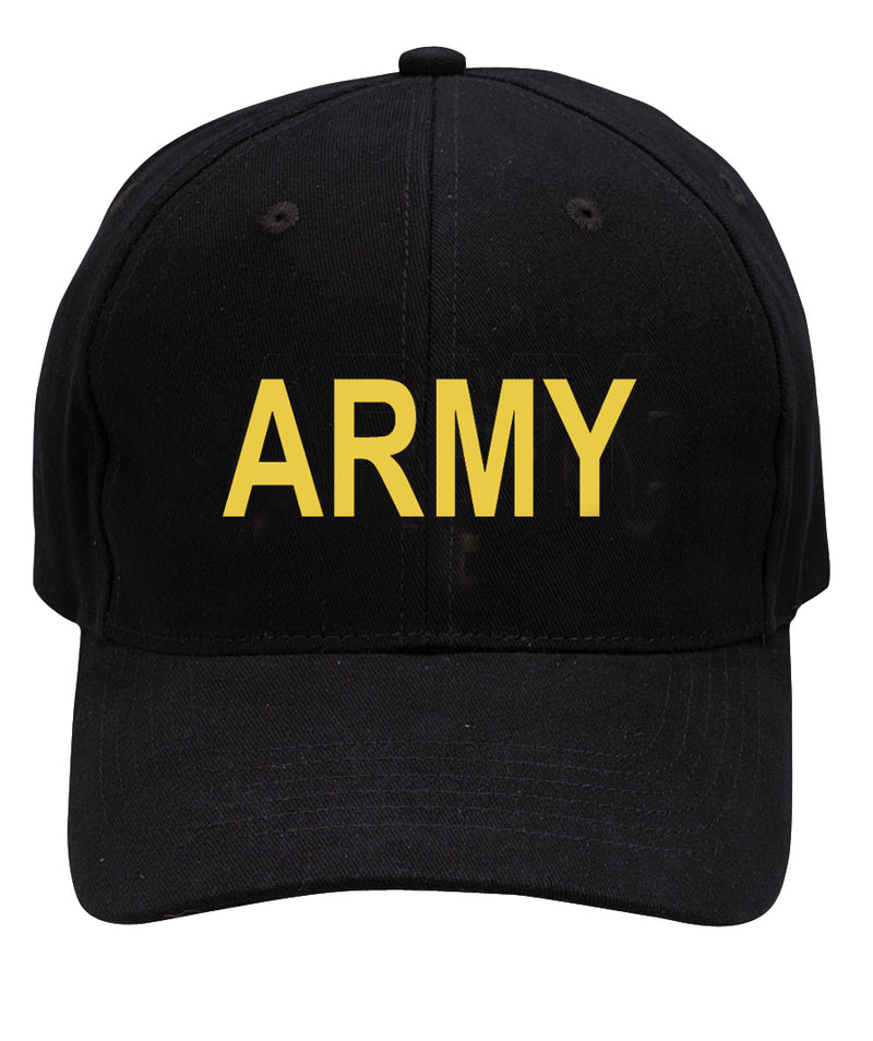 US Army Ball Cap- BLACK