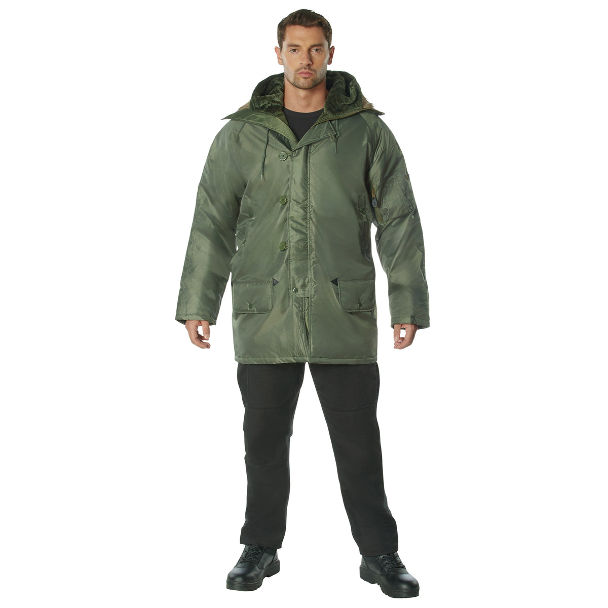Rothco M-51 Fishtail Parka- BLACK – The Surplus Guy