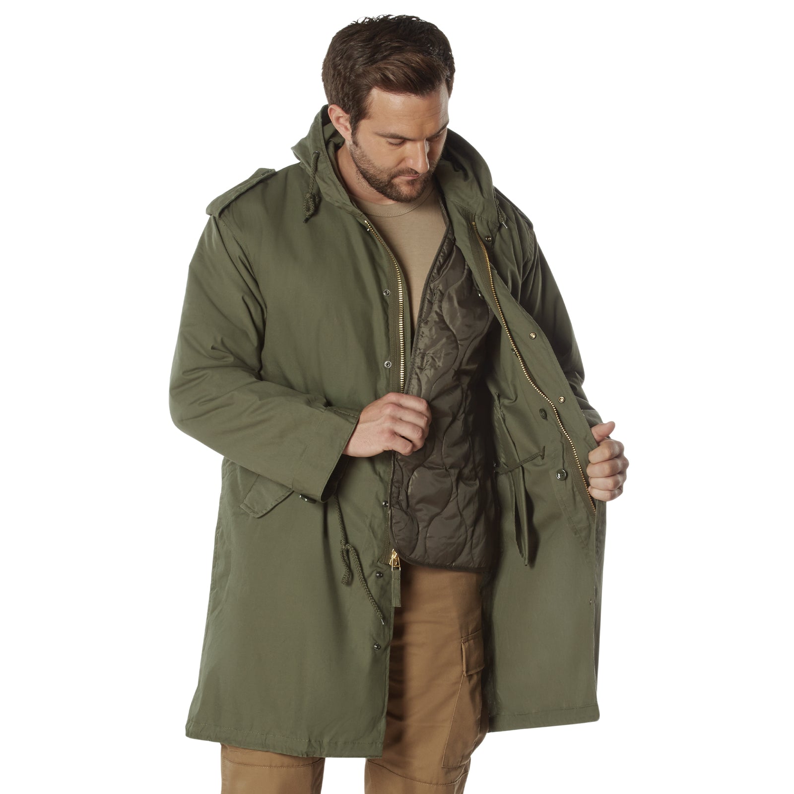 Rothco M-51 Fishtail Parka- OLIVE DRAB – The Surplus Guy