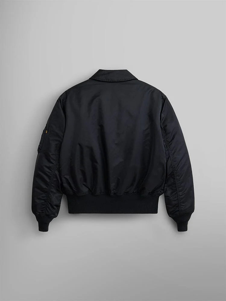 Alpha CWU 45/P BOMBER JACKET (HERITAGE)- BLACK