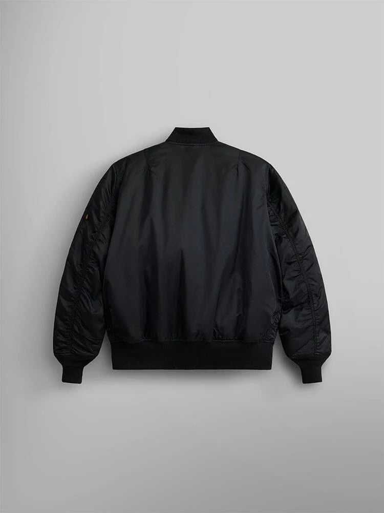 Alpha MA1 Flight Jacket- Black- This Classic never goes out of Alpha MA1 Flight Jacket- Black- This Classic never goes out of