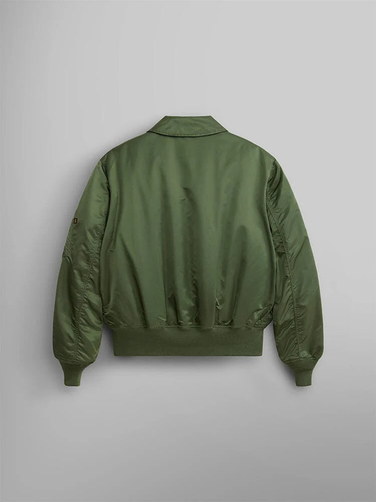 Alpha CWU 45/P BOMBER JACKET (HERITAGE)- SAGE GREEN