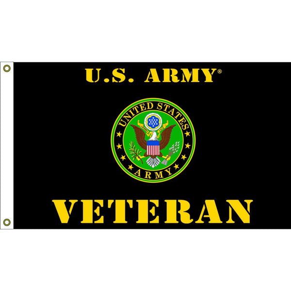 UNITED STATES ARMY LOGO- SUPER POLY FLAG- 3' X 5' - F1601