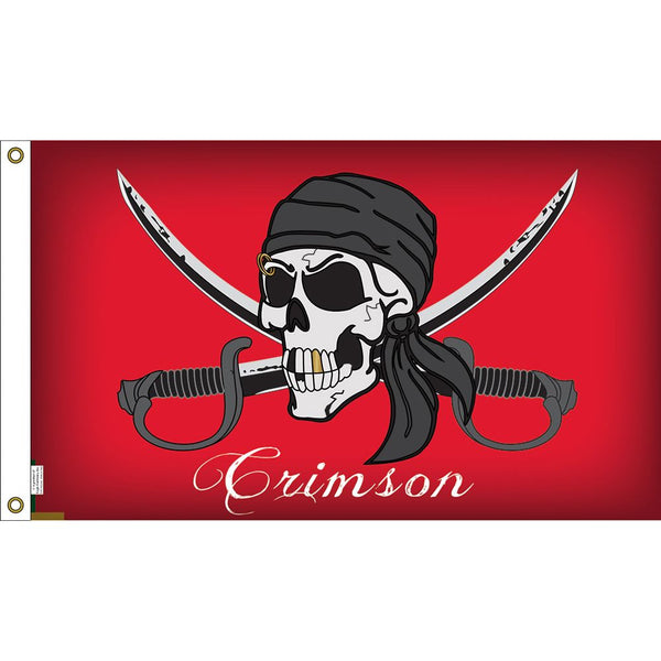 Crimson Pirate - 3' x 5'