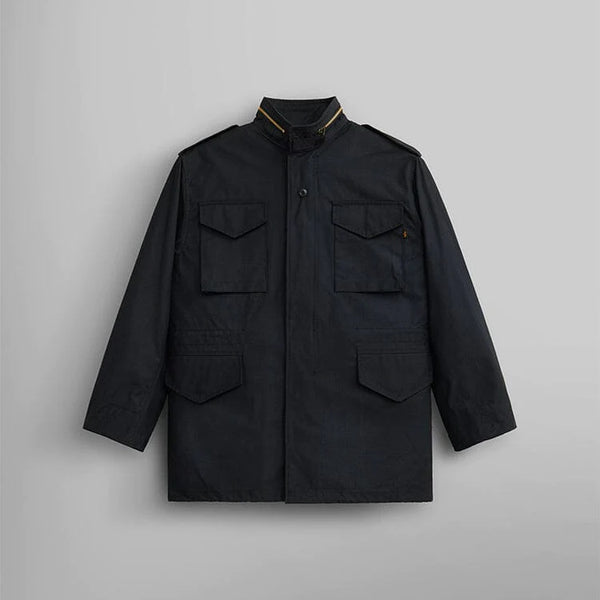 Alpha M 65 FIELD JACKET HERITAGE BLACK The Surplus Guy