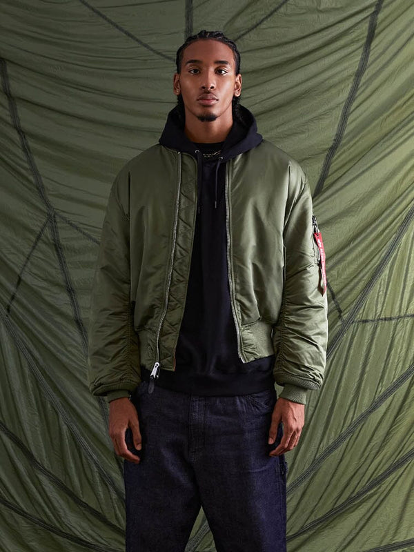 Alpha MA1 Flight Jacket-Sage Green-   This Classic never goes out of style!