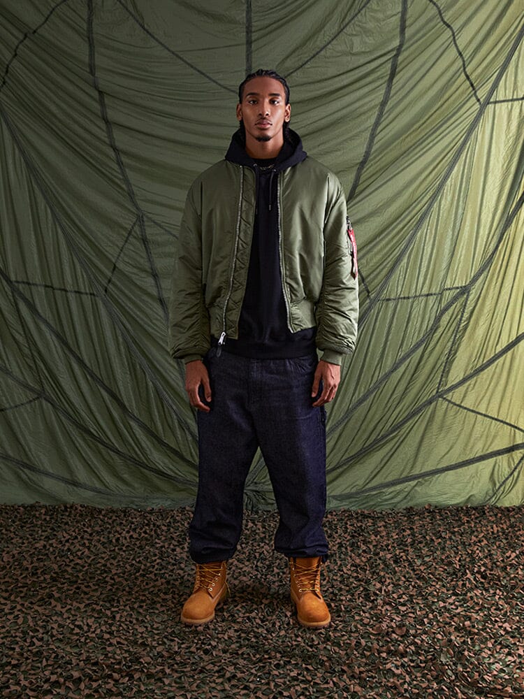 Alpha MA1 Flight Jacket-Sage Green-   This Classic never goes out of style!