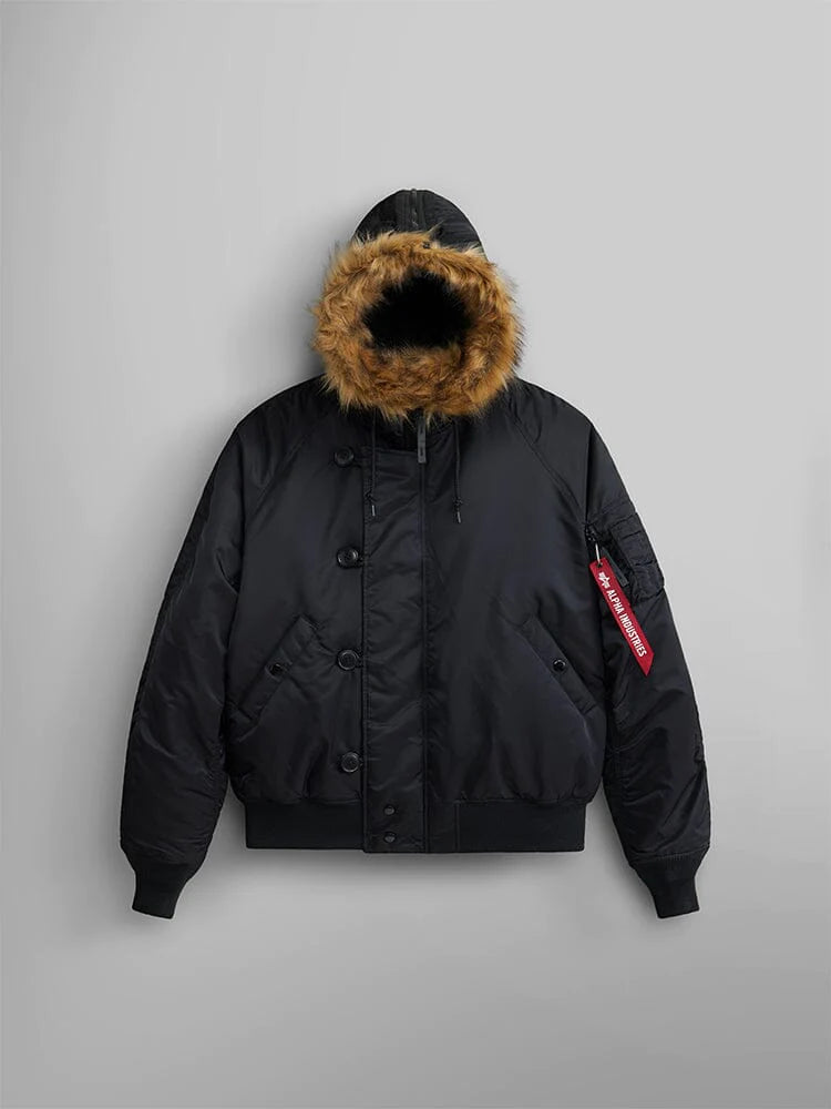 イ*オ様 90s boss n2b n-2b short flight Jkt Alpha Industries N2B Shortwaist Parka- Black – The Surplus Guy