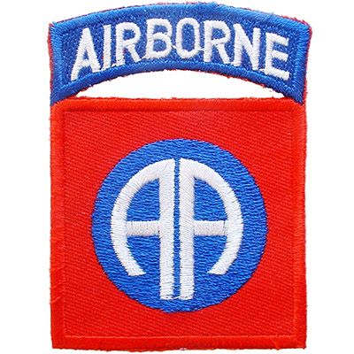 U.S. ARMY PATCH - 82ND A/B