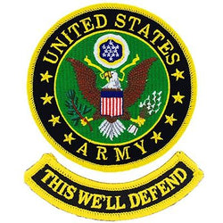 U.S. ARMY PATCH -THIS WE WILL DEFEND