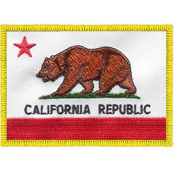 FLAG- 3-1/2 X 2-1/2- CALIFORNIA