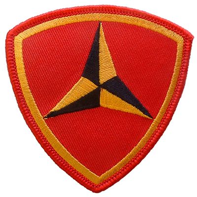 Marines Logo Patch - 3" - 3rd Marine Division