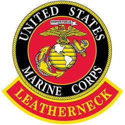 Marines Logo Patch - 3" USMC Leatherneck
